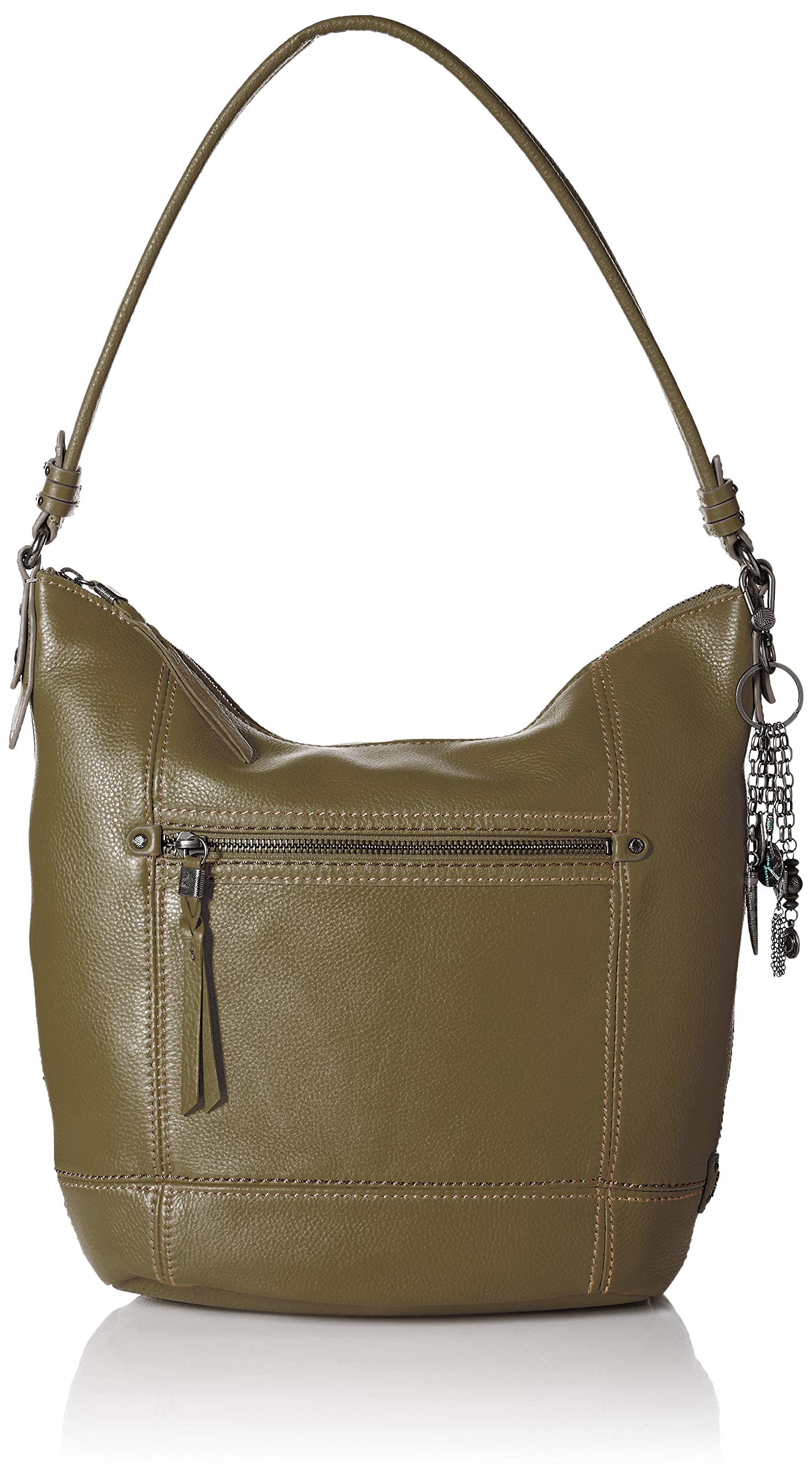 The Sak Sequoia Leather Hobo Bag - Large Slouch Shoulder Purse, Zip Pocket