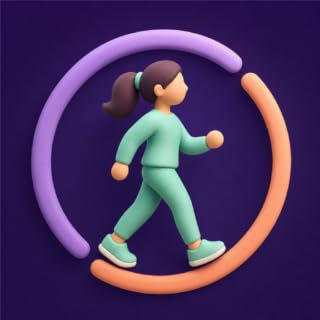 Indoor Walking Workout for Fire TV Tablet Low Impact Walk, Step Intervals Big Cues