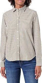 GANT Women's Striped Poplin Blouse