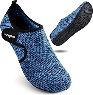WateLves Water Shoes Aqua Socks Mens Women Light Quick Dry Breathable Dive Surf Beach Swimming Pool Sea Unisex