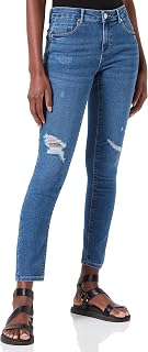 ONLY Onldaisy Reg Push Up SK ANK Dnm – Women's Jeans