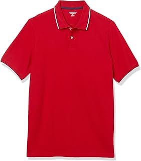 Amazon Essentials Mens Regular-Fit Cotton Pique Polo Shirt