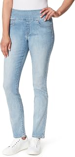 Gloria Vanderbilt Women's Amanda Hr Pull on Jeans Jeans