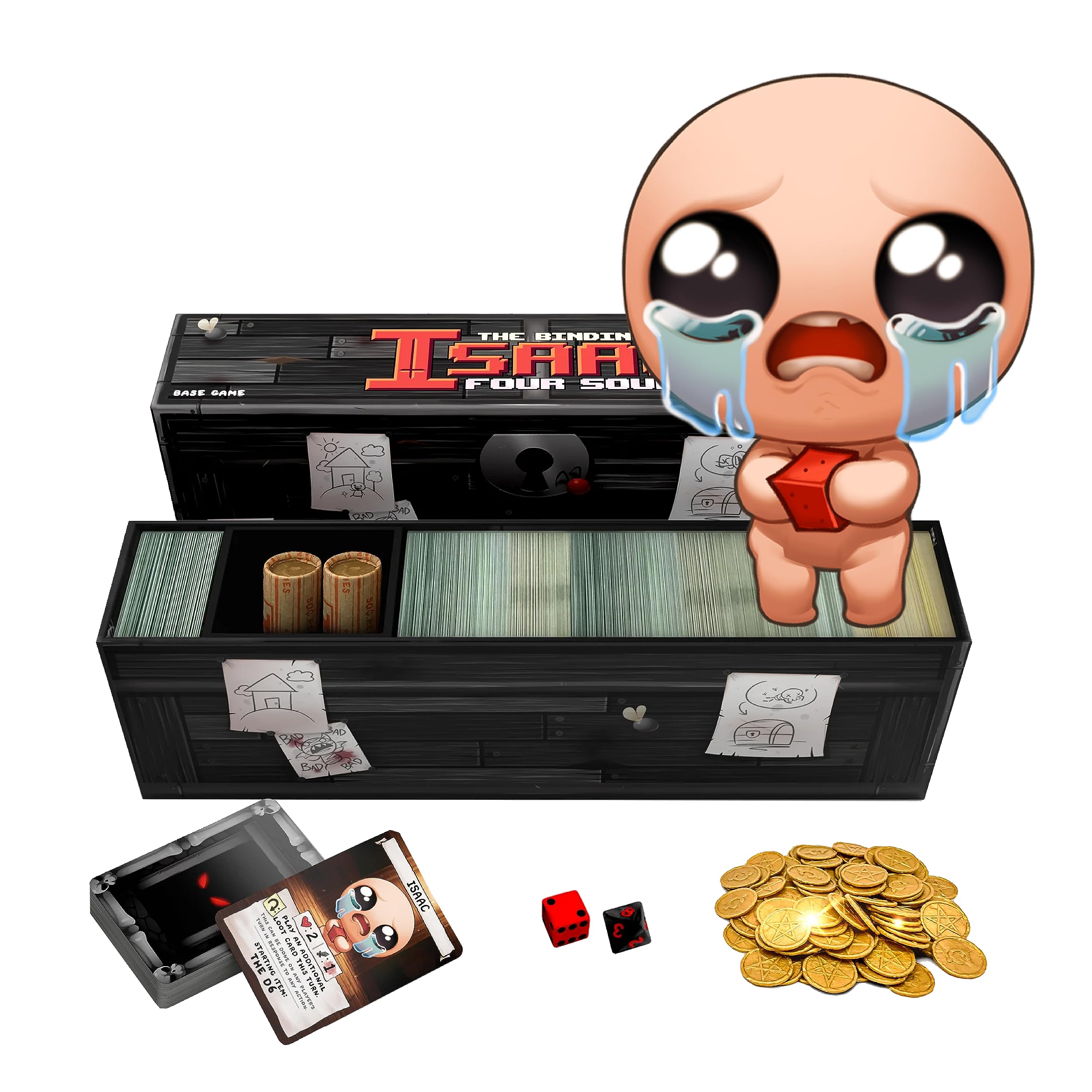 Maestro Media: The Binding of Isaac: Four Souls (2nd Edition) - Strategy Card Ga