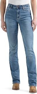 Wrangler Womens Western Women's Retro Bailey High-Rise Bootcut JeanJeans