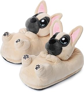 corimori *Great Selection* Funny Animal Plush Slippers