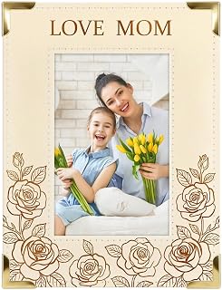 Mother's Day Photo Frame for Mom Wife Daughter Son Husband Mother's Day First Time Gift for Mom Birthday Gift Home Decor