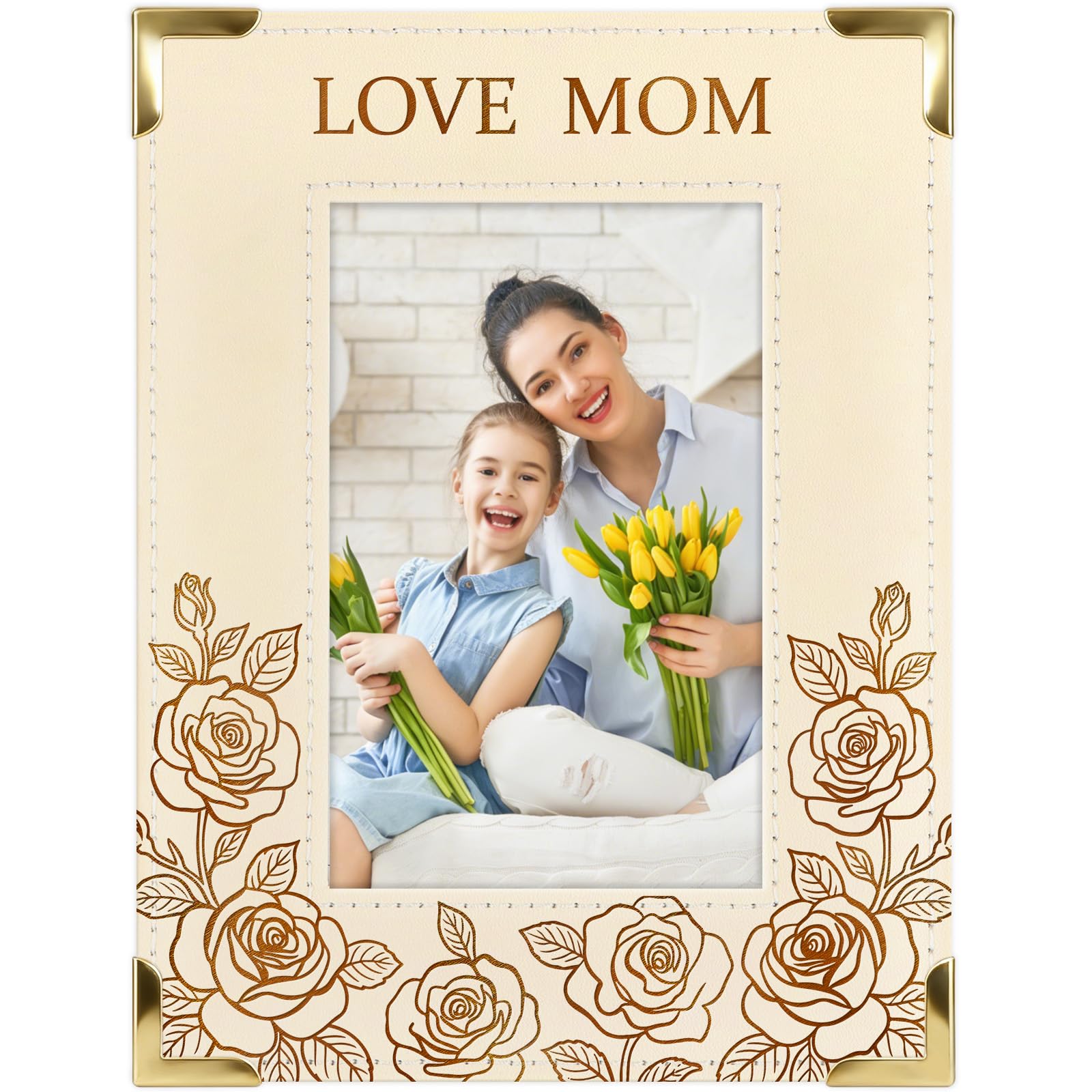 Mother's Day Photo Frame for Mom Wife Daughter Son Husband Mother's Day First Ti