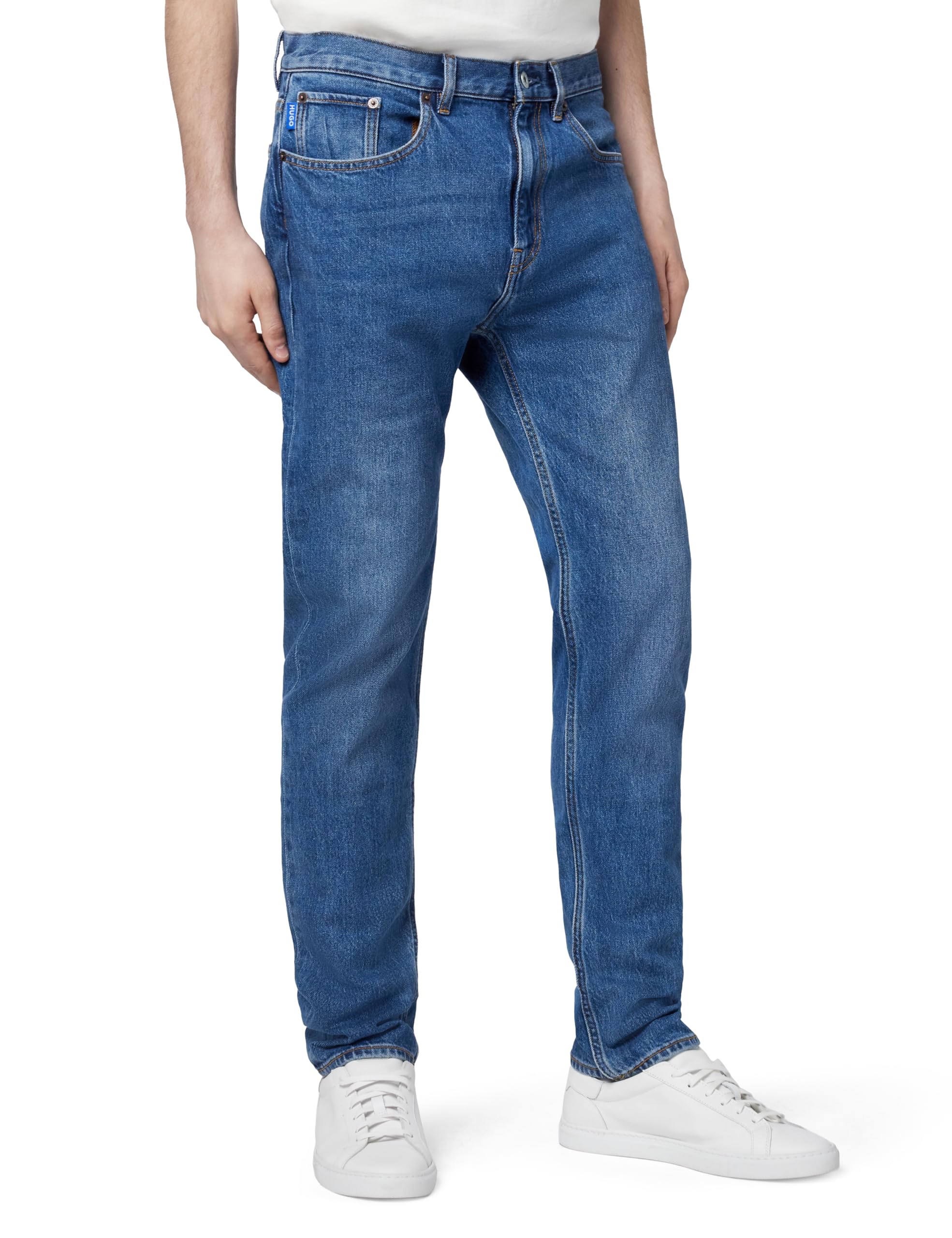 HUGO Men's Slim Jeans Ash