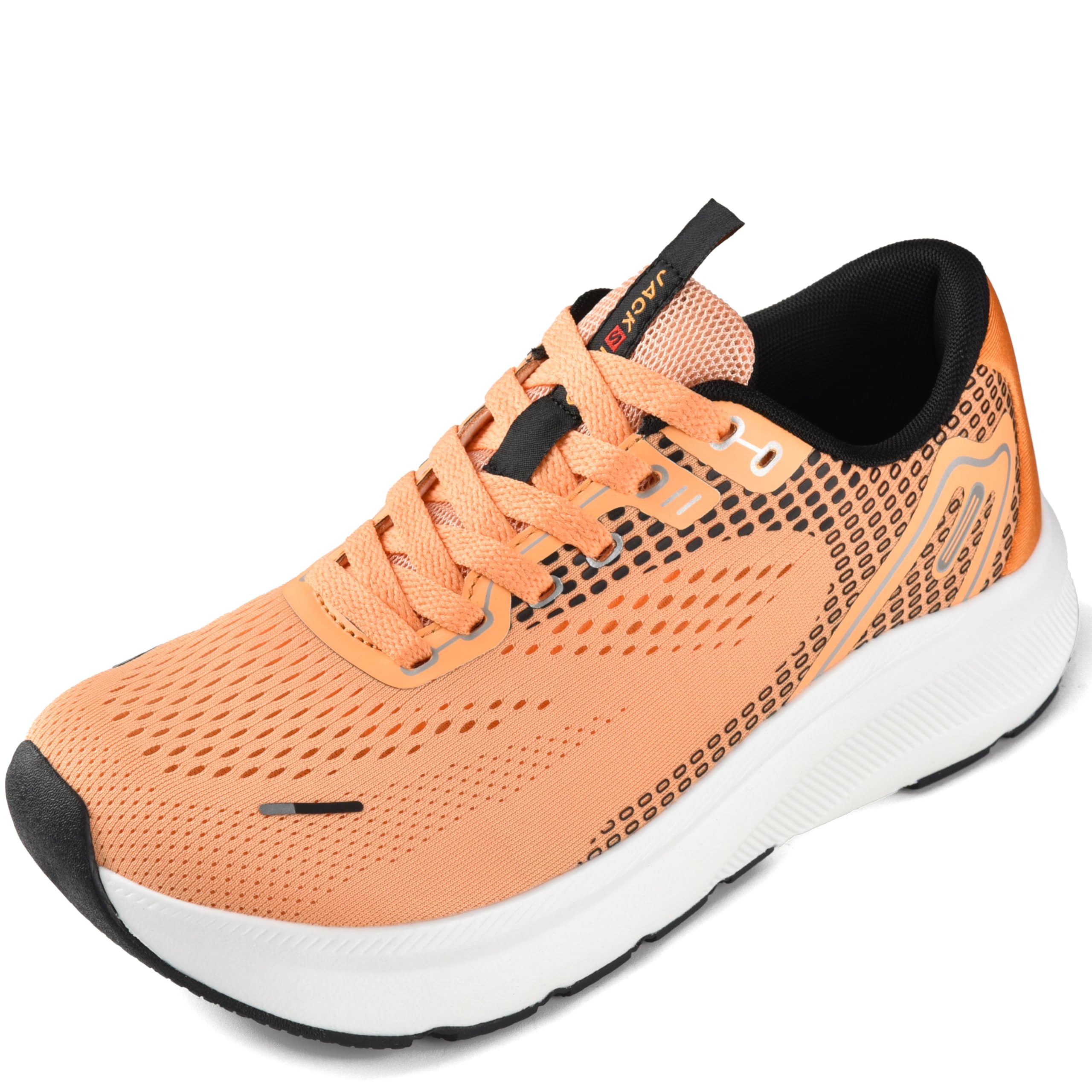 JACKSHIBO Mens Arch Support Shoes Wide Width Trainers Running Walking Athletic T