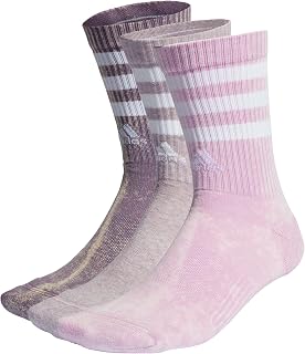 adidas Unisex Adult 3-Stripes Stonewash Crew Socks 3 Pairs