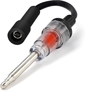 Ram-Pro Inline Spark Tester, Plug Engine Ignition 6-12 Volt Fool-Proof – Pick Up Coil/Armature Diagnostic Detector Tool for Automotive, Car, Lawnmower, Small &amp; Big Internal/External Engines