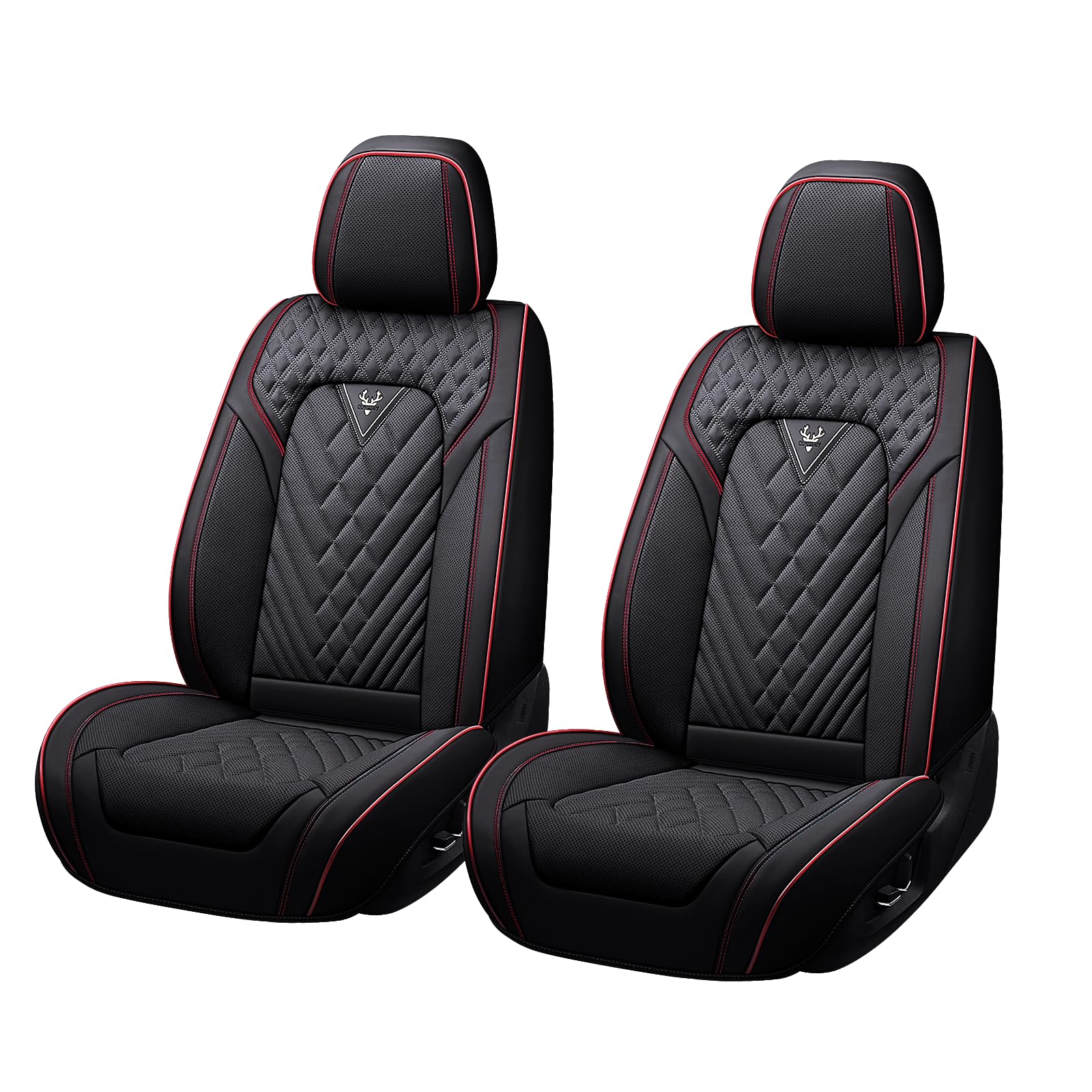Car Seat Cover for Toyota Tacoma 2000-2025,Premium Nappa Leather Breathable Wate