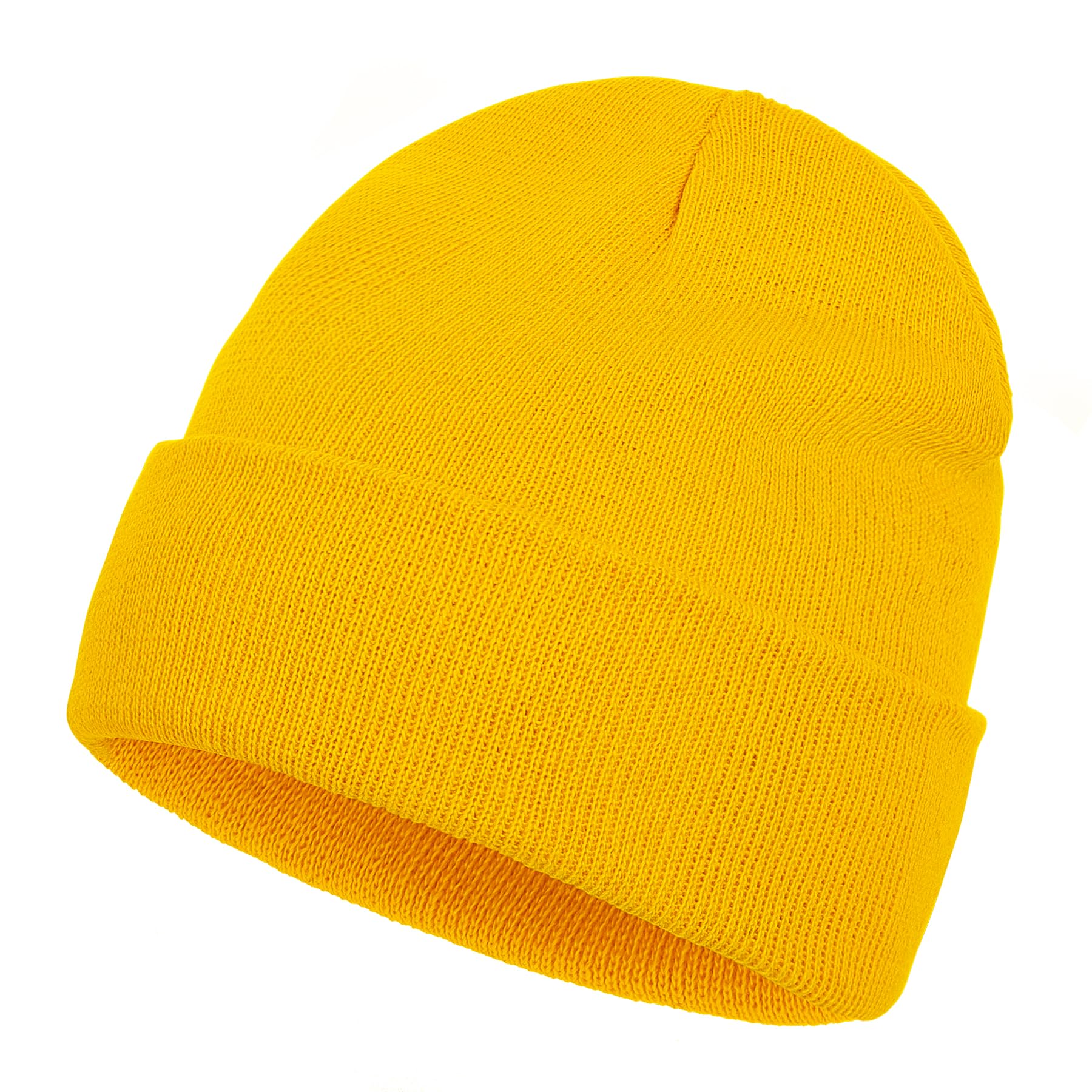 Beanie for Men Women, Slouchy Knitted Beanie Hats Winter Warm Hat Unisex Cuffed 