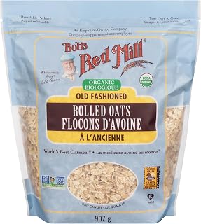 BOBS RED Mill Oat Old Fashioned Organic, 907 Grams