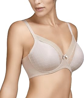 Selene, Women's Bra with Elegant Geometric Design, with Underwire and Padding, Katia Collection