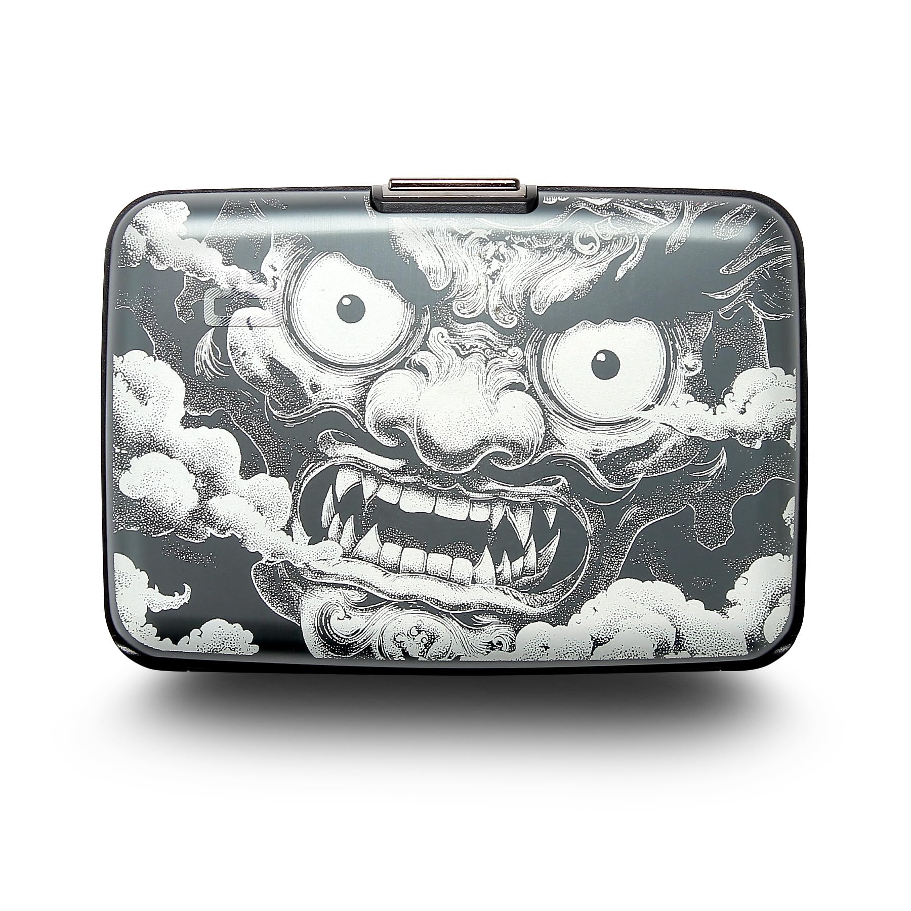 ÖGON -DESIGNS- Aluminium Card Holder Wallet, RFID Blocking. Model : Stockholm (E