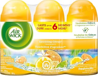 Airwick Freshmatic Automatic Spray Refills, Sparkling Citrus, 3 Refills