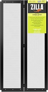 Zilla 100111704 11704 Fresh Air Screen Cover with Center Hinge, 12" by 24"