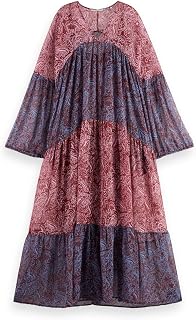 Scotch & Soda Printed Maxi Dress Casual Women's Dress