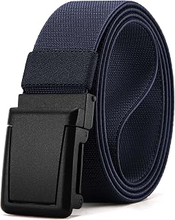 CHAOREN Tactical Belt Men - 1.5" Stretch Work Belt with Zinc Alloy Buckle