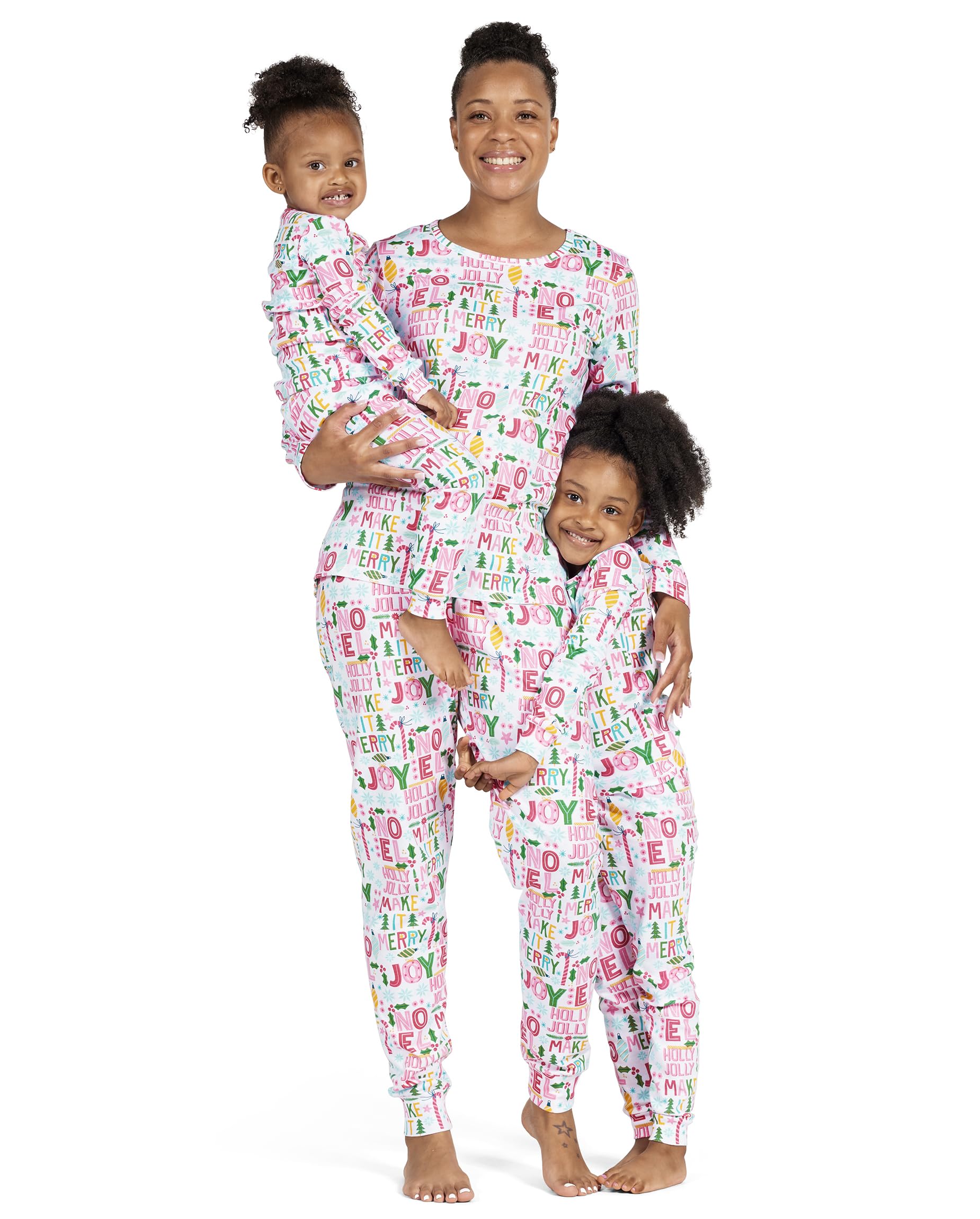 The Children's Place Baby Girls Family Matching Christmas Holiday Sets, Snug Fit