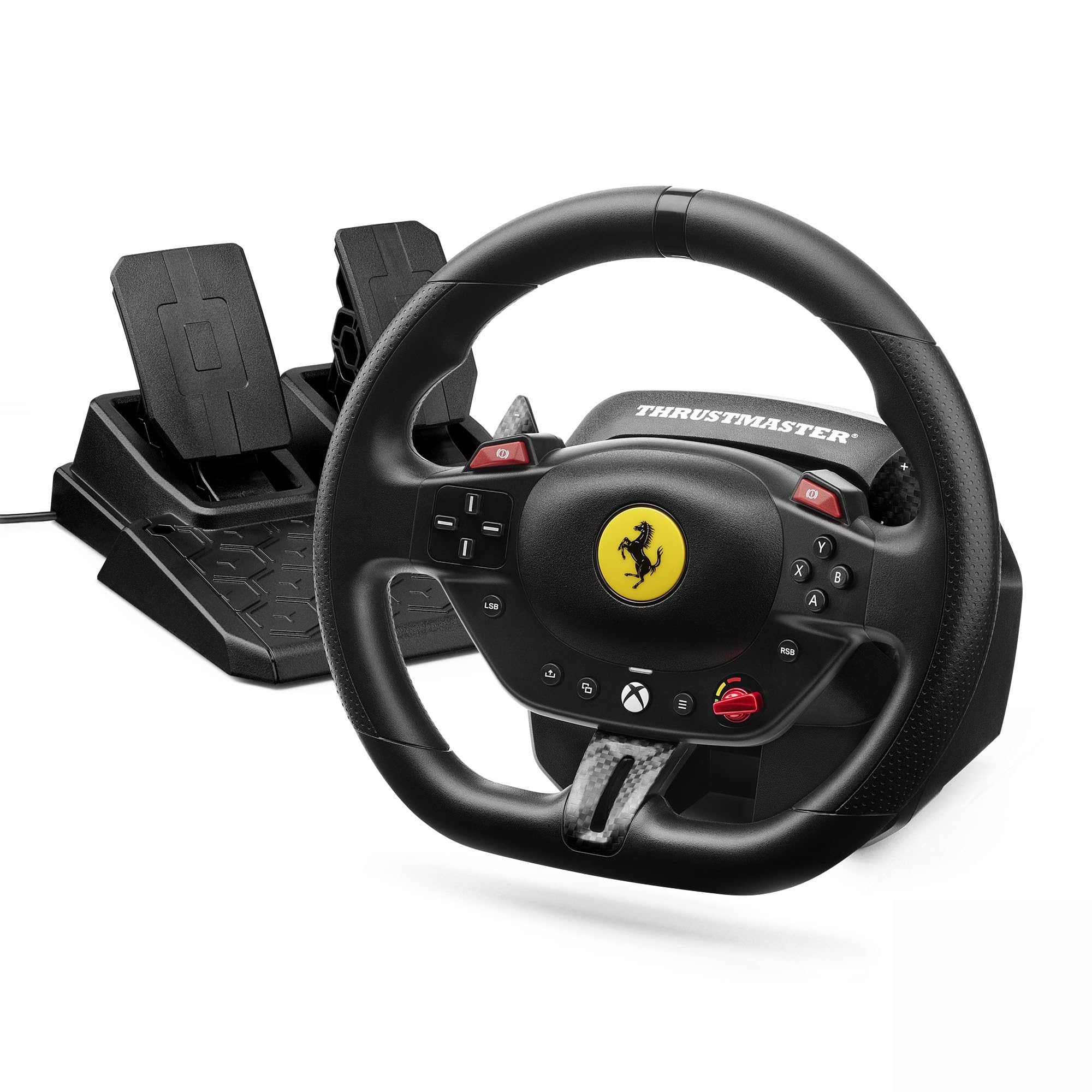 Thrustmaster T98 Ferrari 296 GTS - Racing Wheel and Pedal Set - XBOX & PC | Begi
