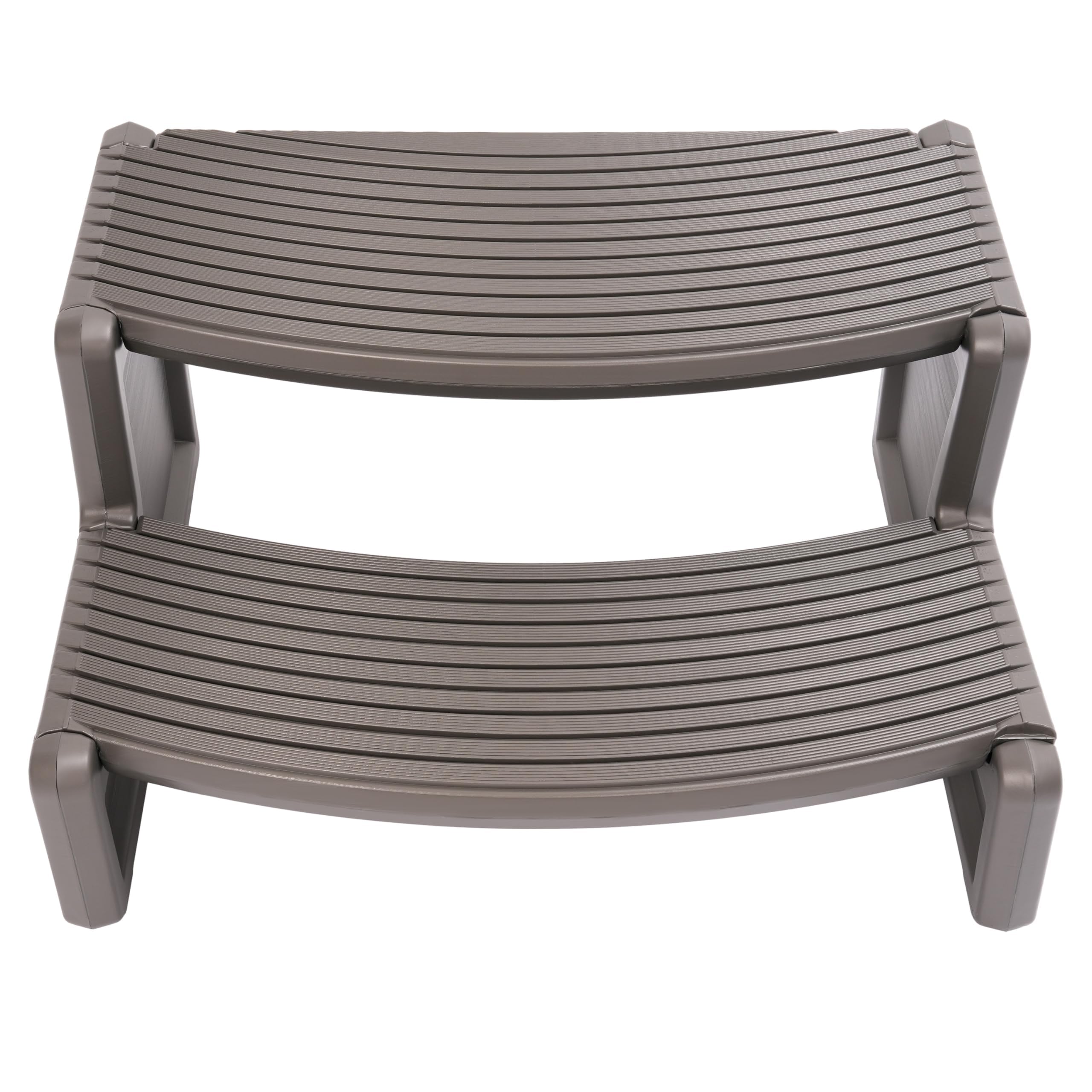 HECASA Spa Step Hot Tub 2-Step Universal Outdoor Indoor Step Stool Pool Ladder P