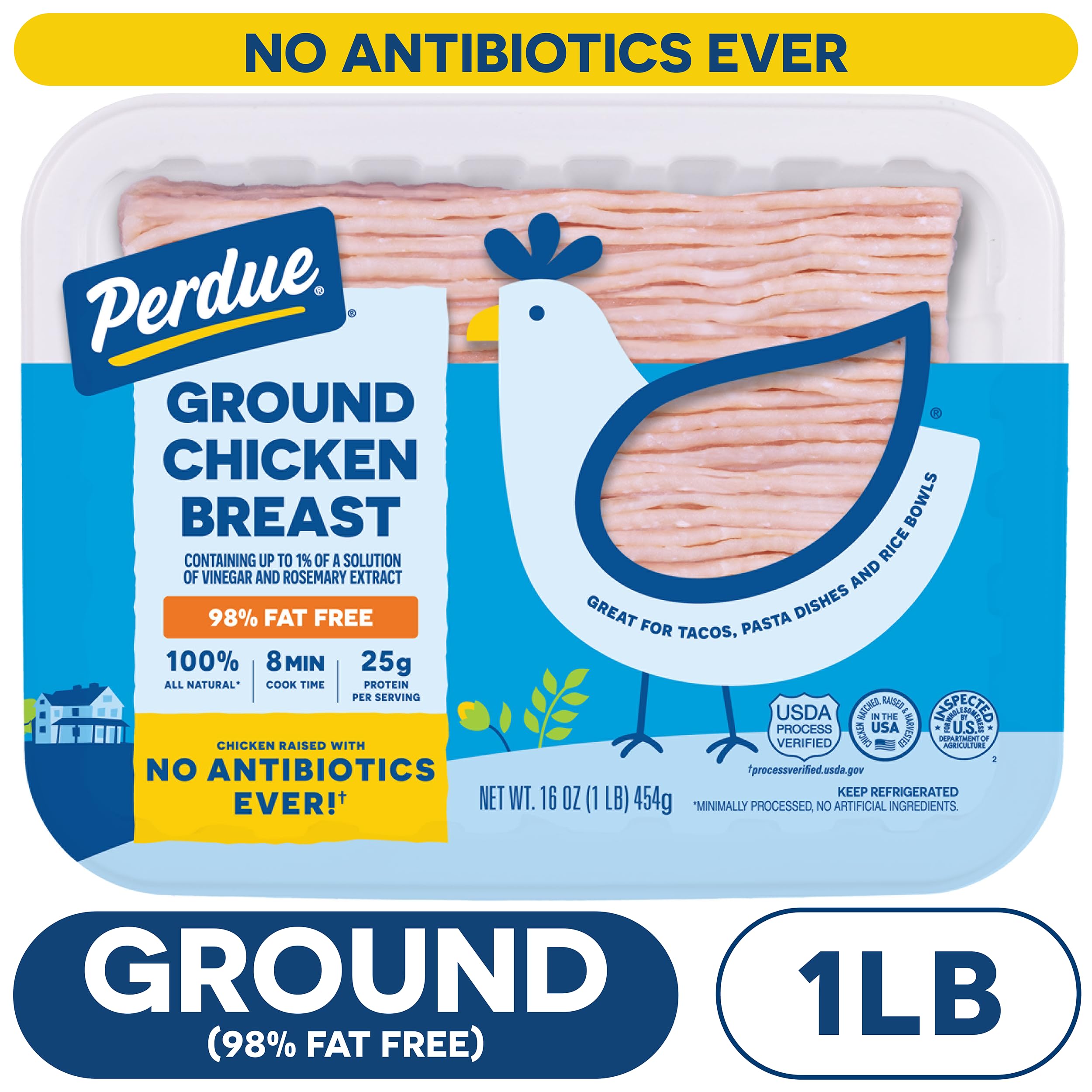 Perdue Farms Ground Chicken Breast, 1 lb