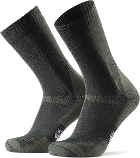 DANISH ENDURANCE Hiking Socks, Climbing Socks, Merino Wool, Thick Cushion, Blister Prevention, Antibacterial, Odor Resistant, Men's, Women's