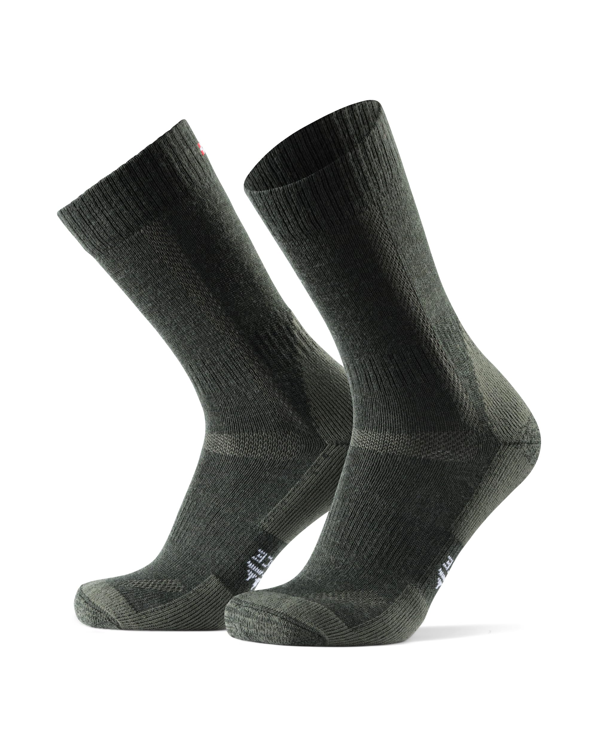 DANISH ENDURANCE Hiking Socks, Climbing Socks, Merino Wool, Thick Cushion, Blist
