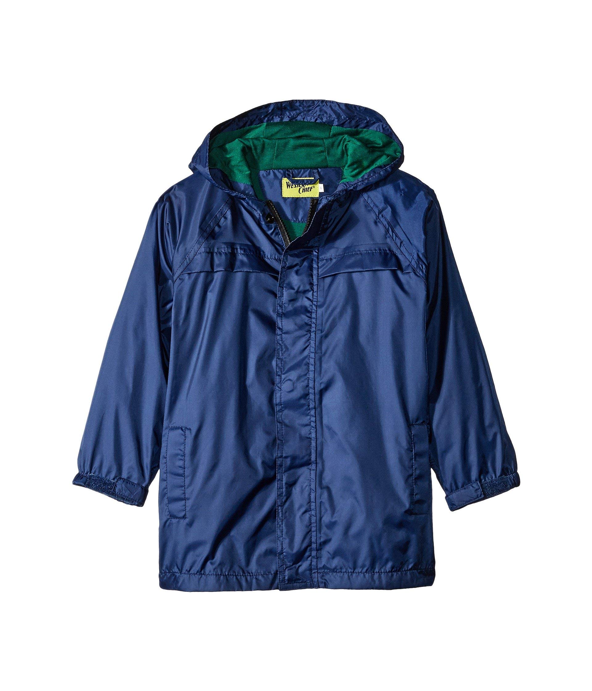 Western Chief Girls' Raincoat, safety pink, 3 Years