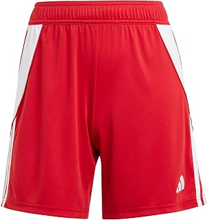 Adidas Women's Tiro 24 Shorts, Team Power Red/White