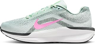 Nike Women's Air Winflo 11, Running Shoes, Barely Green Playful Pink Anthracite, 37.5 EU