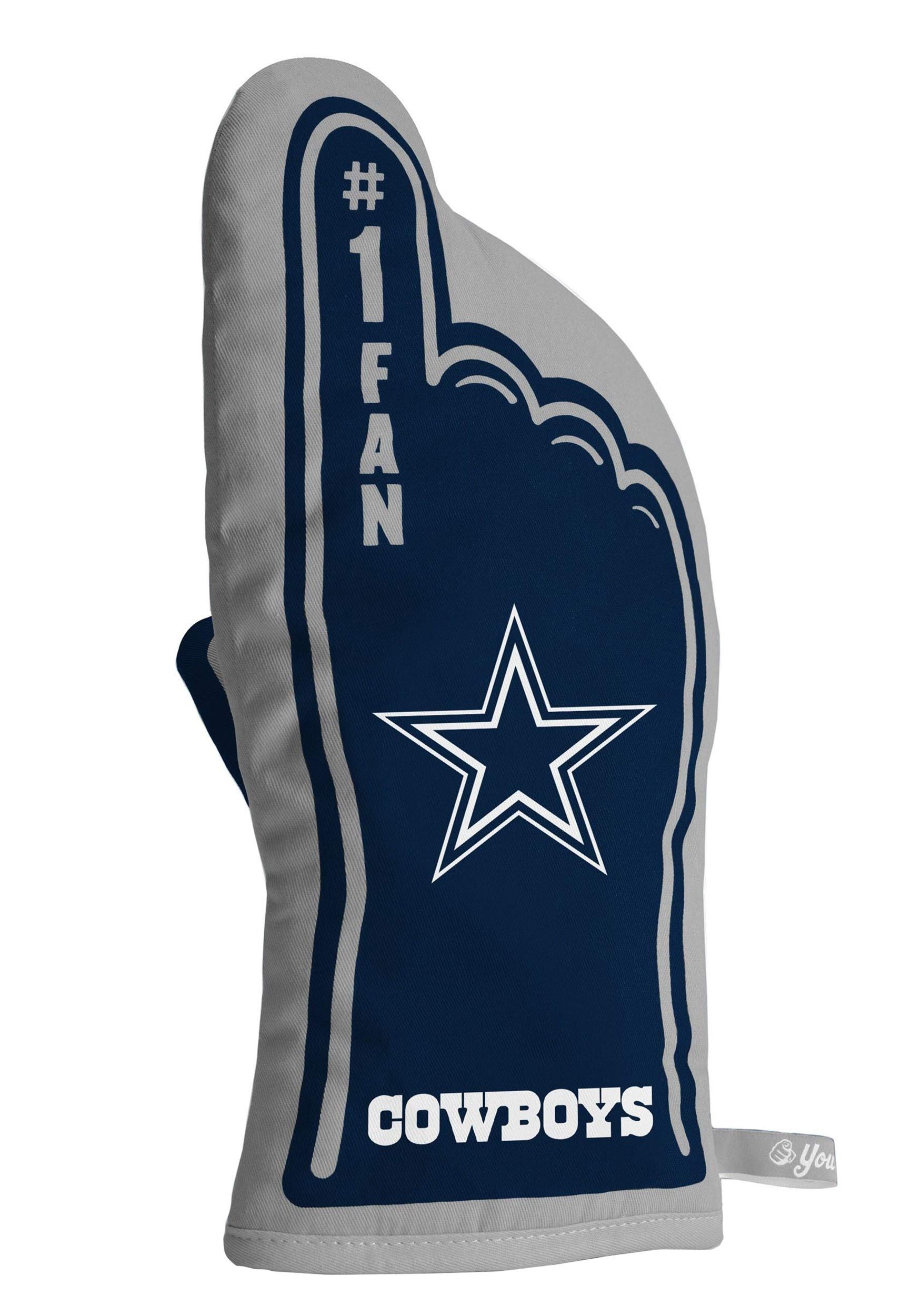 YouTheFan NFL Officially-Licensed Oven Mitt - Heat Resistant, 100% Cotton, Paten