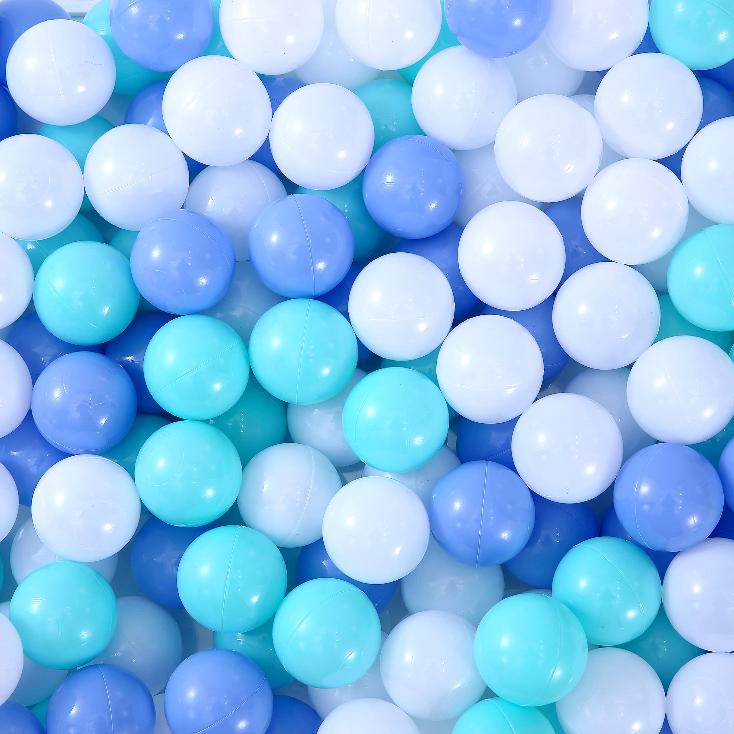 Thense Pit Balls Crush Proof Plastic Children's Toy Balls Macaron Ocean Balls Sm