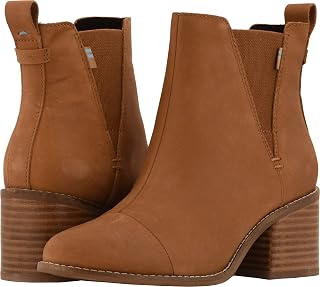 TOMS Women Esme Tan Stivali ArricciatiDonna