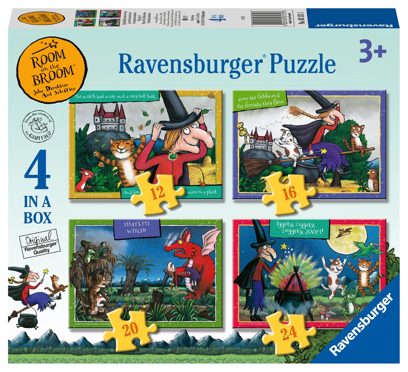 Ravensburger Children Puzzles Room on the Broom - Ages 3+