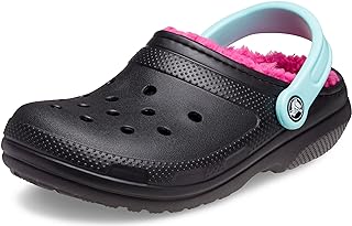 Crocs ユニセックス大人 クラシック ラインド クロッグサンダル