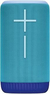 Ultimate Ears Everboom Wireless Bluetooth Portable Speaker, IP67 Waterproof Speaker, Blue (Renewed)