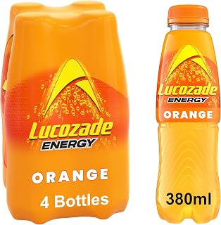 Lucozade Energy Orange 380ml (Pack of 4)
