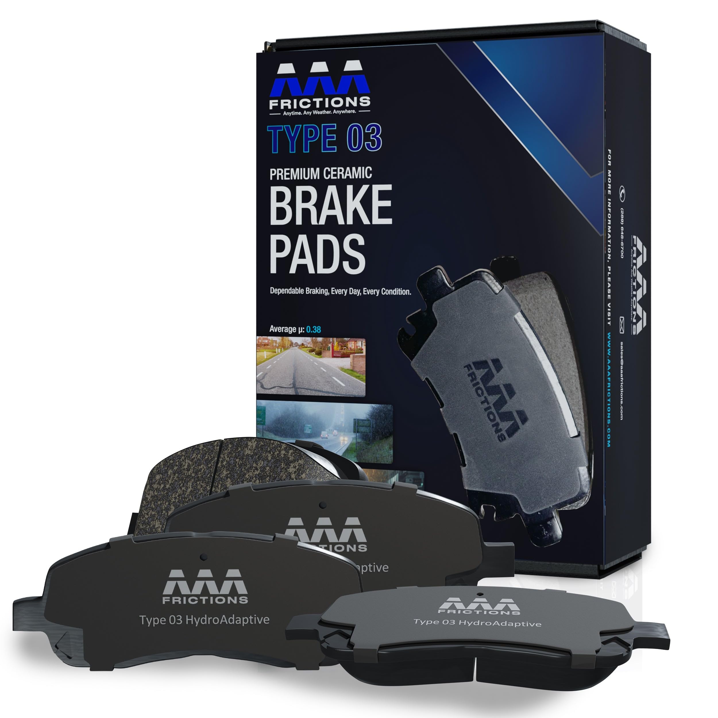 Front Brake Pads for Dodge Journey 2009-2013 | Fits Dodge Journey 2009-2013 | Pr