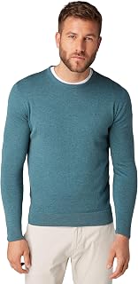 TOM TAILOR Men's Basic Knitted Jumper with Crew Neck