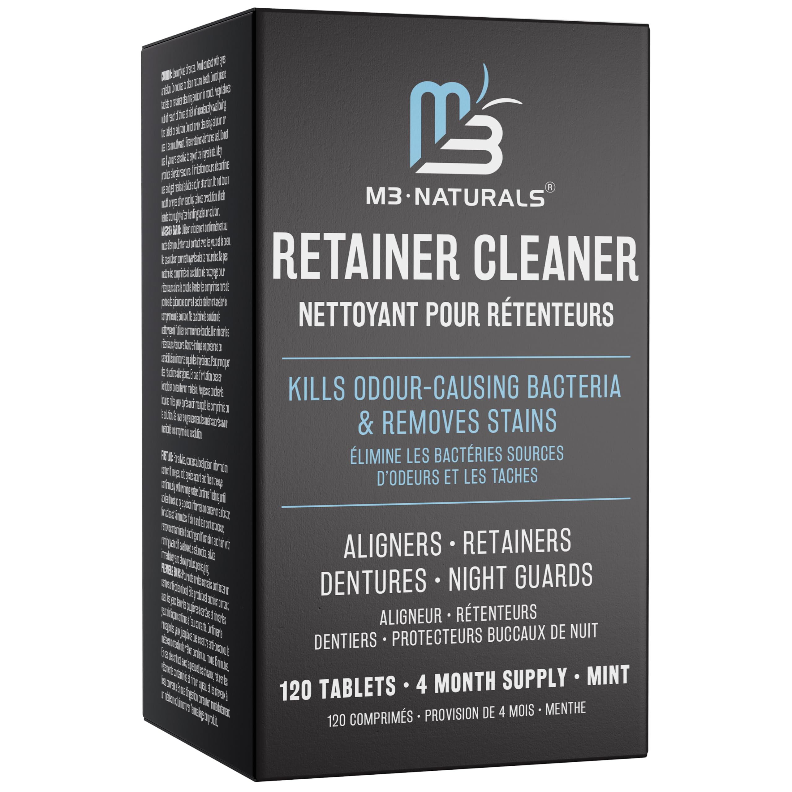 Retainer Cleanser Tablets, FSA HSA Approved, Remove Odors & Discoloration | Clea