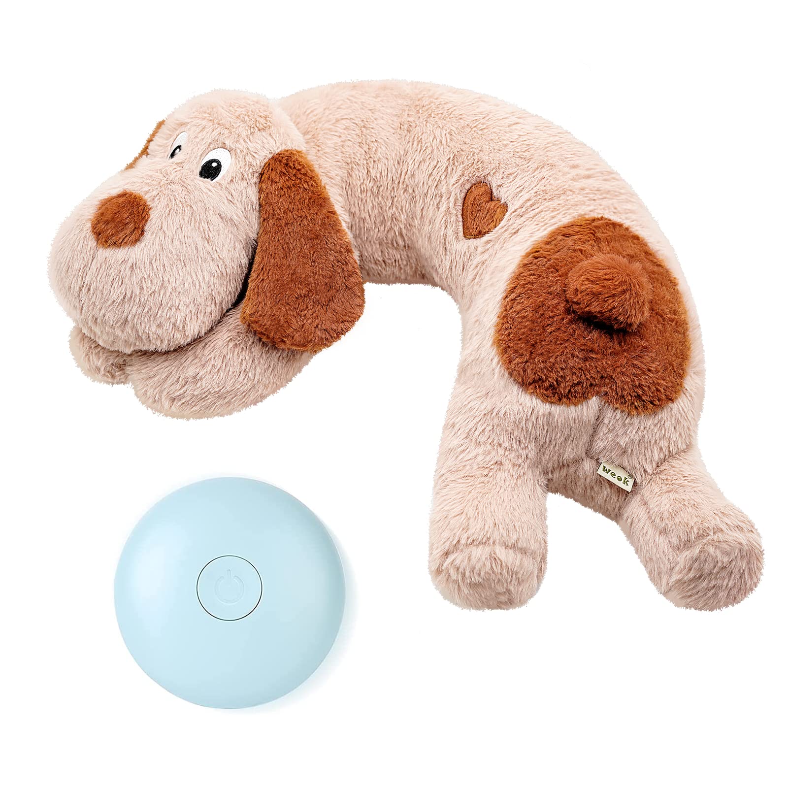 WEOK Heartbeat toy for Puppy, Puppy Toys for Dogs Anxiety Relief Behavioral Aid,