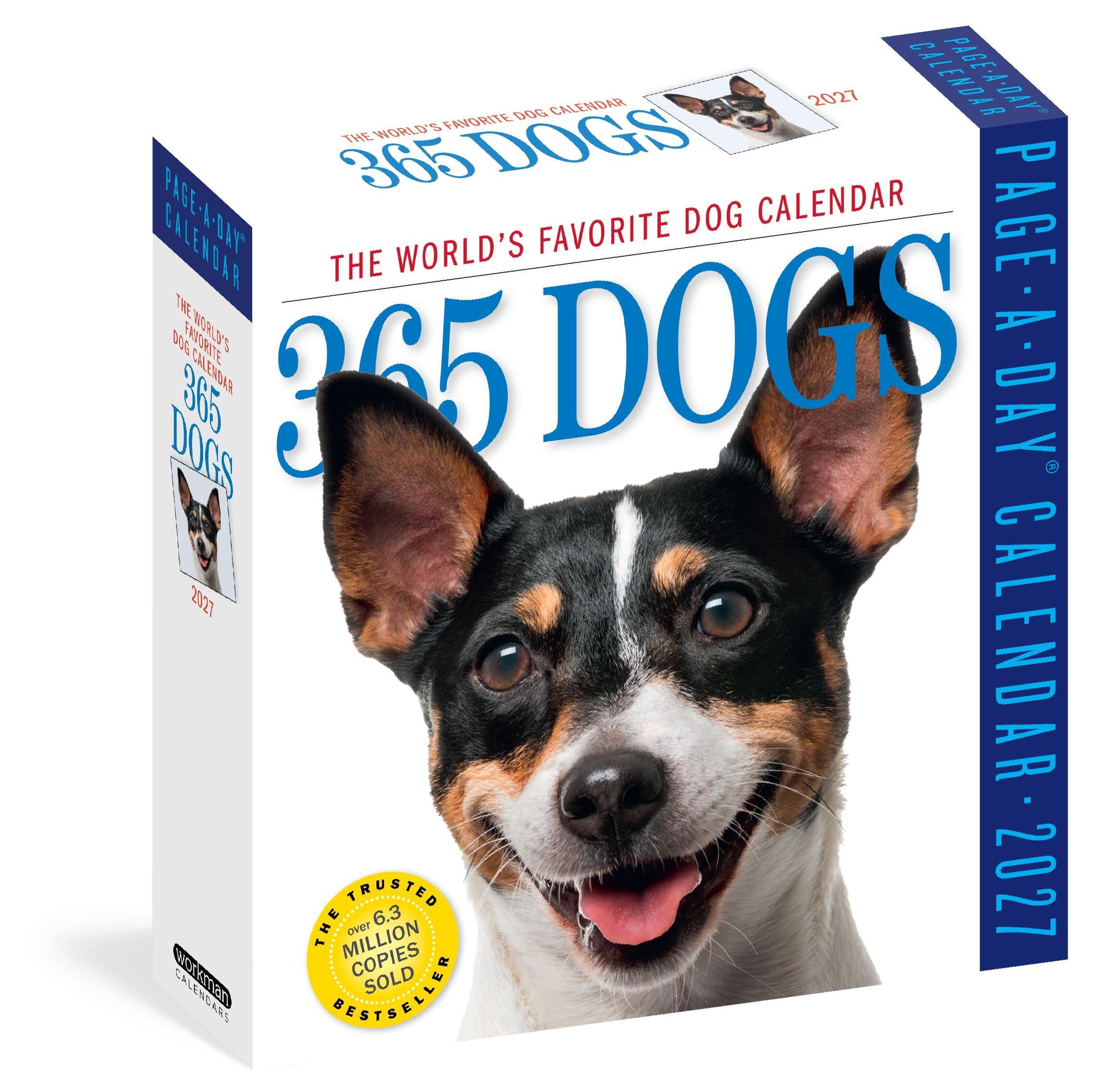 365 Dogs Page-A-Day® Calendar 2027: The World's Favorite Dog Calendar | Dog