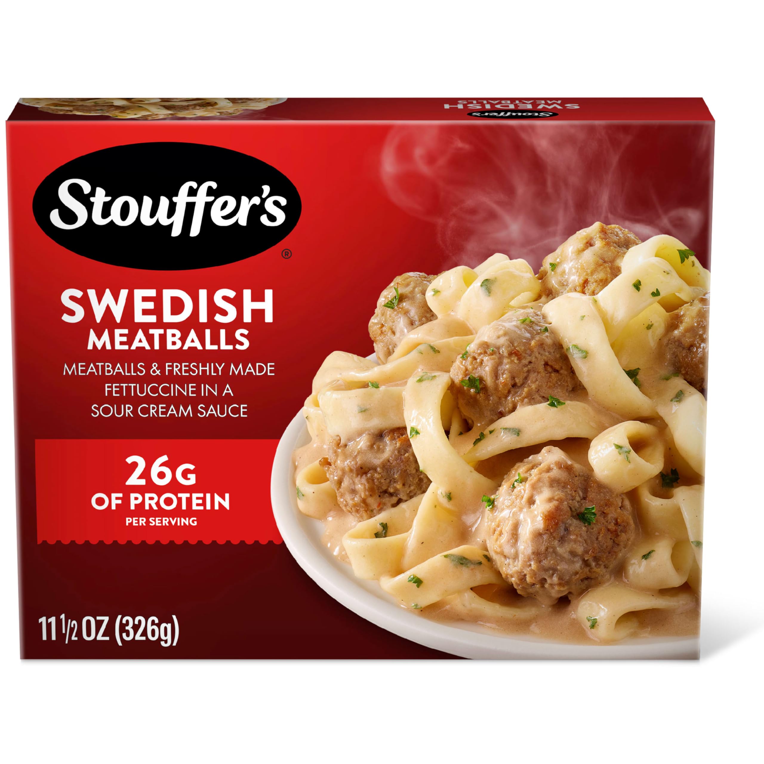 Stouffer's Swedish Meatballs, Single Serve Frozen Meals, Frozen Pasta