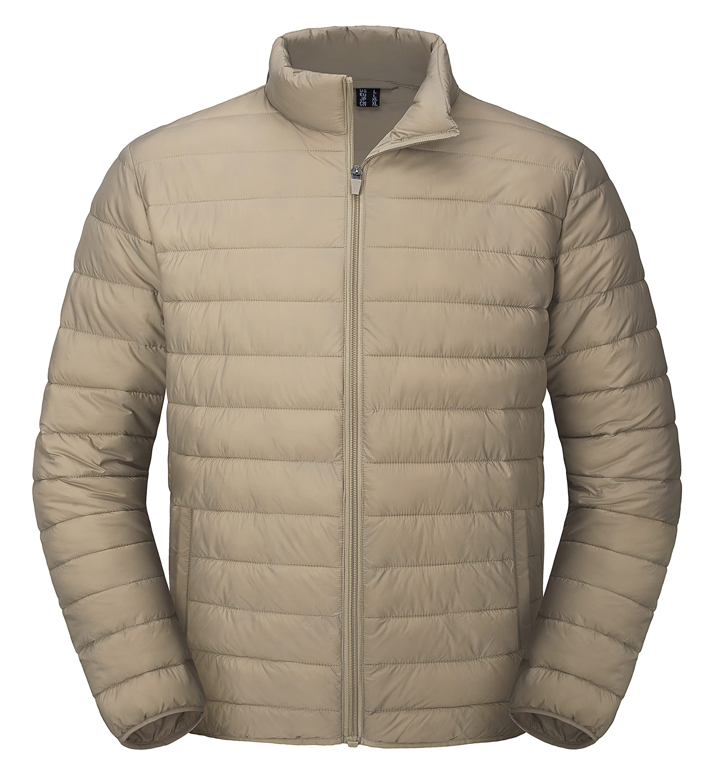 MAGCOMSEN Men's Puffer Jacket Lightweight Warm Winter Coats Water Repellent Wind