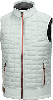 Little Donkey Andy Men’s Lightweight Puffer Vest, Warm Outdoor Sleeveless Jacket for Golf Hiking Running