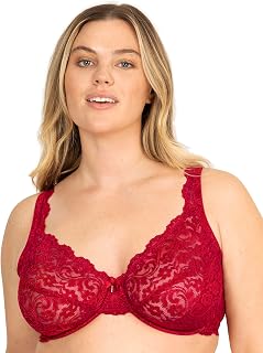 Smart & Sexy Women's Signature Lace Unlined Underwire Bra with Added Support